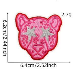 Pink cartoon cloth sticker 1#