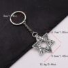 oly-4984092fdb3c0301ac59566889d80dc4 Wholesale Zinc Alloy Keychain with Single Wing Pendant, Hip Hop Style Bag Charm for Everyday Use