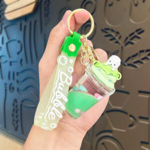 Sanrio milk tea cup - pochacco (filled with oily milk beans) / Single opp bag packaging