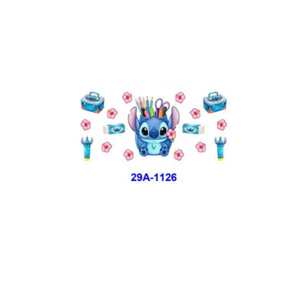 oly-49bde3a4657dd33102f7f76c1b6d5844 Wholesale 16oz Blue Cartoon Series Cup UV DTF Wraps