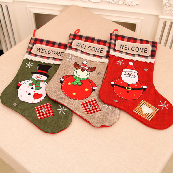 oly-49c9a48c514038991caf190184fcef8b Wholesale Extra Large Christmas Stockings Polyester Home Decor Gift Bags for Holiday Party