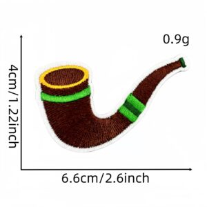 Green cloth stickers 23#