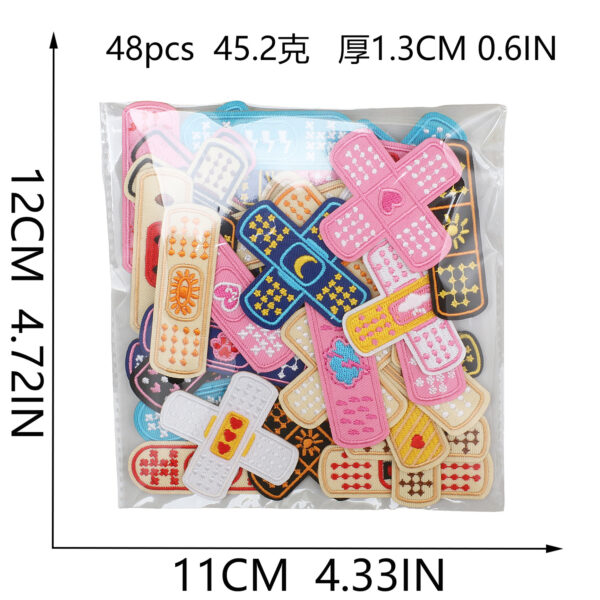 oly-4a0a0554e7cb127f093d42d22cd39633 Wholesale Cloud Embroidered Patches for Clothing, DIY Fashion Accessory for Resale