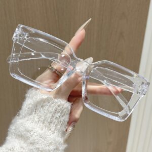 Transparent frame, white flat