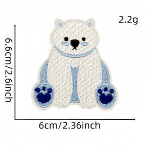 Winter cartoon cloth sticker 6#