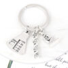 oly-4a72bc3b58847edbd3dfa2e60a5ffb24 Wholesale Alloy Flask Microscope DNA Biologist Keychain Pendant Trendy Gift for Colleagues