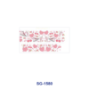 oly-4a88e31a53a420059fd50b618f067354 Wholesale 8pcs Mixed Sweet Fruit Floral Cartoon Print 3oz Cup Stickers Wrap OLY Exclusive