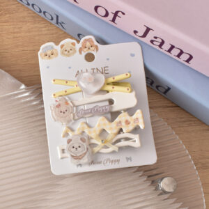 12# Yellow Cross Heart - 4pcs