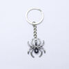 Wholesale Zinc Alloy Cartoon Spider Keychain Halloween Decorative Bag Charm Accessory