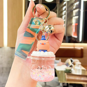 Oil bubble beads luminous quicksand bottle-Pig Pink / Single OPP bag packaging