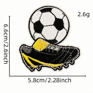 Cartoon football cloth sticker 11 #