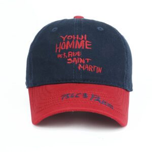 Wine Red Edge + navy blue / Adjustable