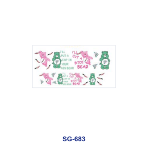 SG-683 / 8pcs / 16*7cm