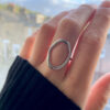 oly-4afc8d2bc63b18c419bd69f9546faf3f Wholesale Geometric Retro Alloy Ring for Women - Adjustable Fashion Jewelry Accessory