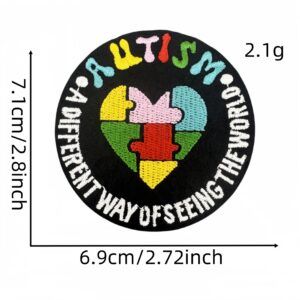 Autism cloth patch 14#