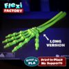 Wholesale Halloween Skeleton Hand Articulated Ornament Decorative Accent Gift for Resale