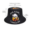 Wholesale Trendy Printed Bucket Hat Sun Protection for Summer Festivals Party Music Events