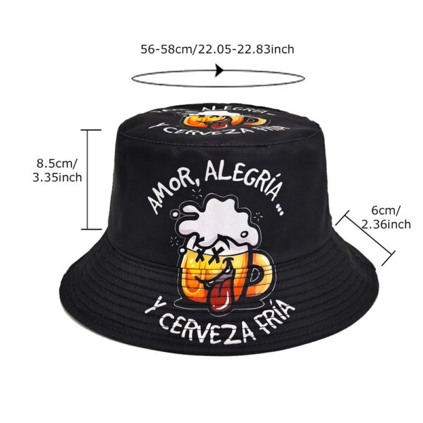 Wholesale Trendy Printed Bucket Hat Sun Protection for Summer Festivals Party Music Events