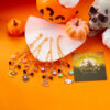 oly-4b36f6d34aec3bede2858a261154cc4a Wholesale Halloween Grim Reaper Pumpkin Pendant Bracelet Zinc Alloy Jewelry Accessory
