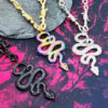 Wholesale Gothic Serpent Snake Necklace for Men Women Trendy Fashion Accessory Gift