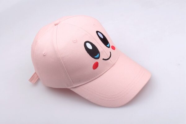 Wholesale Pink Breathable Baseball Cap with Cute Embroidery for Women Casual Everyday Cap