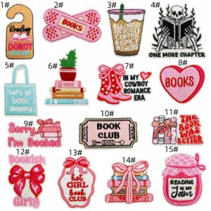 Book cloth stickers set of 15 pieces