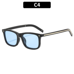 C4-black frame blue film