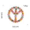 Wholesale Cartoon Hawaiian Graffiti Embroidered Patches Clothing Repair DIY Fashion Accessory