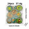 Wholesale Boutique Cartoon Outdoor Adventure Embroidered Round Patch Polyester Thread Decorative Badge