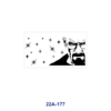 oly-4b7ff3aee4ad970d9d5b595001b055a0 Wholesale 5pcs Retro Trendy Male Portrait Lab Chemical Floral Star Collage Cup Decor 16oz Cup UV DTF Wraps OLY Exclusive