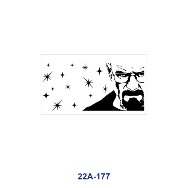 oly-4b7ff3aee4ad970d9d5b595001b055a0 Wholesale 5pcs Retro Trendy Male Portrait Lab Chemical Floral Star Collage Cup Decor 16oz Cup UV DTF Wraps OLY Exclusive