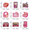 oly-4b8054a510bd2459813ee0cac8b30b31 Wholesale Trendy Pink Retro Record Player Game Console Embroidered Patch for Shoes Hats Boutique Gift