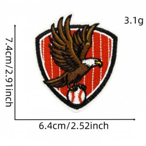 Cartoon baseball cloth sticker 5 #