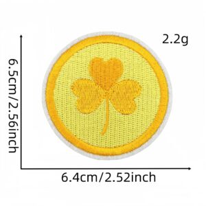 Green cloth stickers 3#