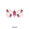 oly-4b92445d1b9f61f5b7029f0476c81f7e Wholesale 5pcs Luscious Sweet Cartoon Curly Hair Girl Donut Popcorn Watermelon Cupcake Strawberry Cream Dessert Heart Star Mixed Decor Prints 16oz Cup UV DTF Wraps