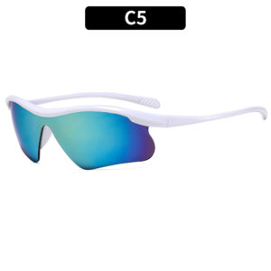 C5-white frame gold mercury