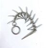 oly-4b934d2ed2f2c70e25737b83b143a21c Wholesale Trendy Mermaid Bone Pendant Necklace Silver Zinc Alloy Fashion Accessory for Daily Wear