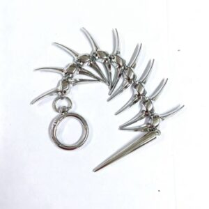 Wholesale Trendy Mermaid Bone Pendant Necklace Silver Zinc Alloy Fashion Accessory for Daily Wear