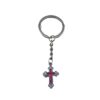 Wholesale Metal Cross Pendant Keychain - Light Luxury Decorative Keyring Accessory