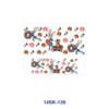 oly-4bb34182f2fe42965fcdbcfbe8230107 Wholesale 2/4/8pcs Cute Character Pattern Mini Cup Keychain Sticker OLY Exclusive