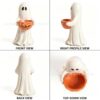Wholesale Ghost Pumpkin Resin Statue Bowl - American Country Home Decor Gift
