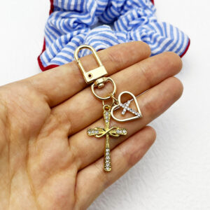 Golden love cross