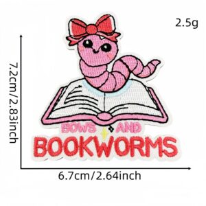 Pink book cloth sticker 6#