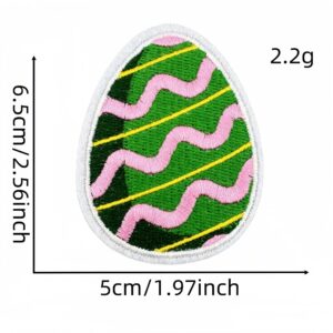 Easter egg cloth stickers 25 #