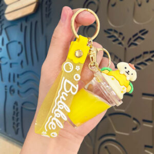 Sanrio milk tea cup - pompompurin (filled with milk and bean paste) / Single opp bag packaging