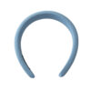 oly-4c1b695766cd8a38346dabd2d9ca6b4d Wholesale Cloth Hair Headband Korean Style Simple Design Sky Blue Everyday Fashion Accessory