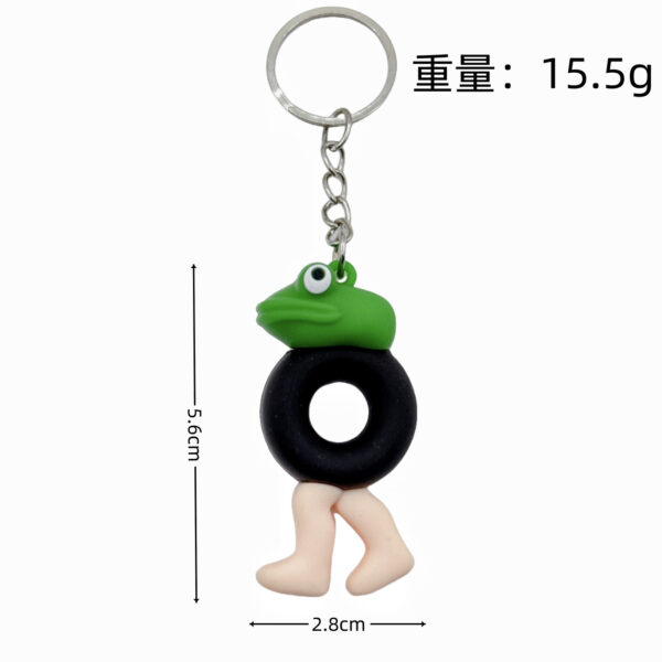 oly-4c21551454610b17ec93e08fae6334e3 Wholesale Cartoon Animal Silicone Keychain Pendant Bag Charm OLY Exclusive