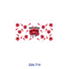 oly-4c26305a208d3dad9037d557aad92fe3 Wholesale 5pcs Retro Street Pop Lip Print Lipstick Cherry Rose Strawberry Bold Slogan Mixed Decor Prints 16oz Cup UV DTF Wraps