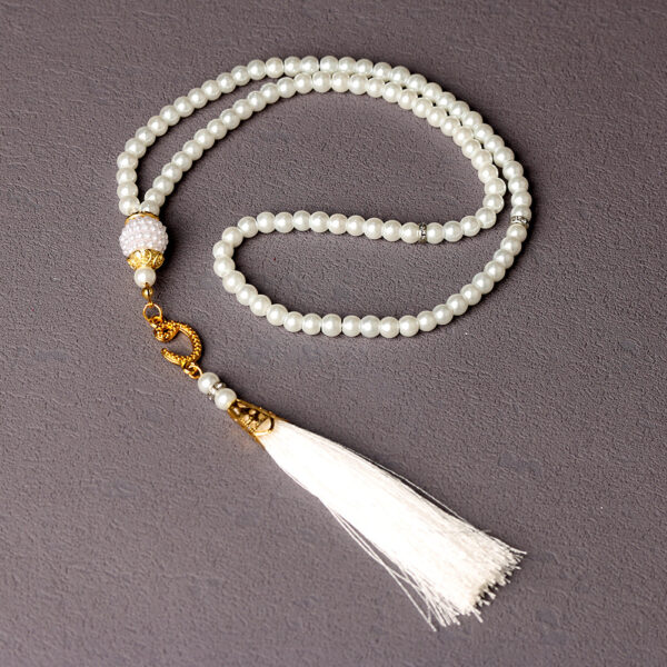 Wholesale Geometric Black Glass Prayer Beads 99 Beads Fashion Jewelry Accessory for Gift Boutique Resale