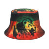 Wholesale Lion Print Fisherman Hat Sun Hat Outdoor Casual Hat Fashion Accessory